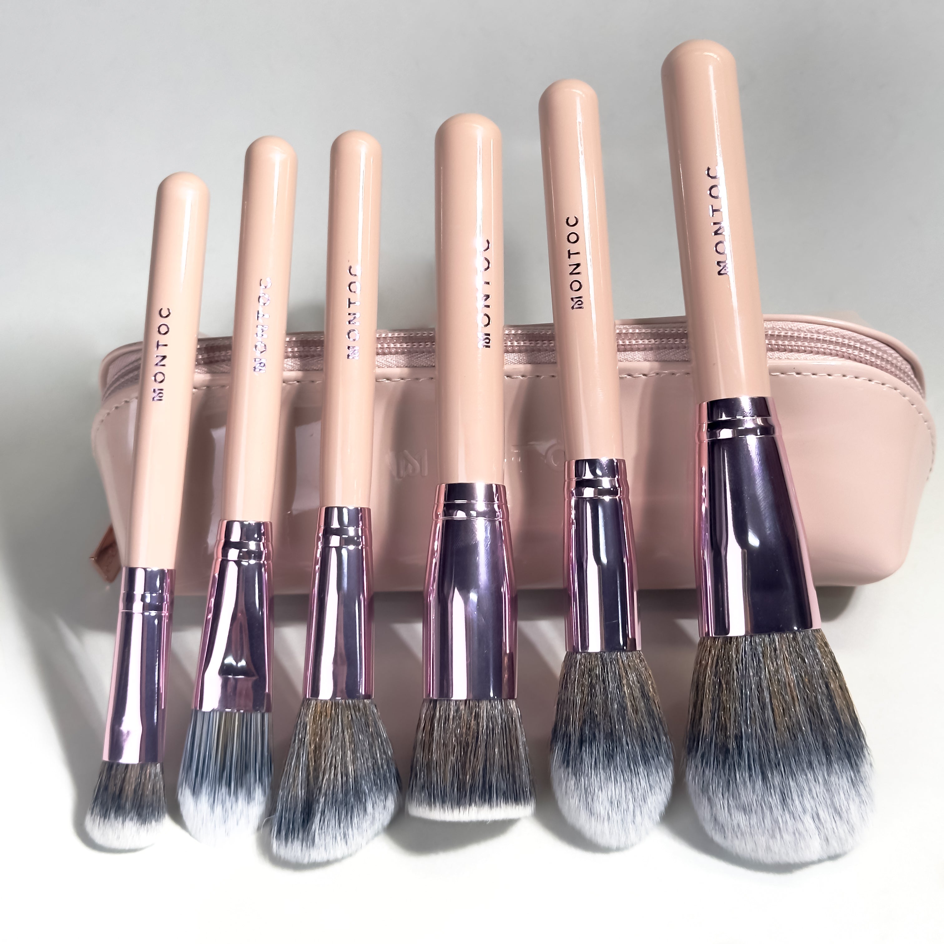 Kit profesional de brochas avellana